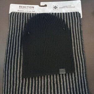 Kenneth Cole Beanie and Scarf Set